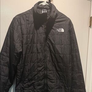 The North Face Men's Quilted Black Puffer Jacket